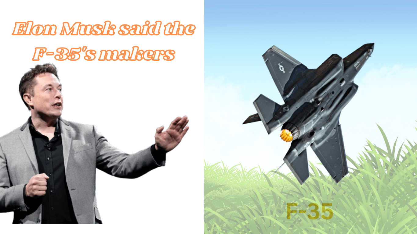 Read more about the article Elon Musk Criticizes F-35 Program, Claims Drone Technology Makes Manned Jets Obsolete